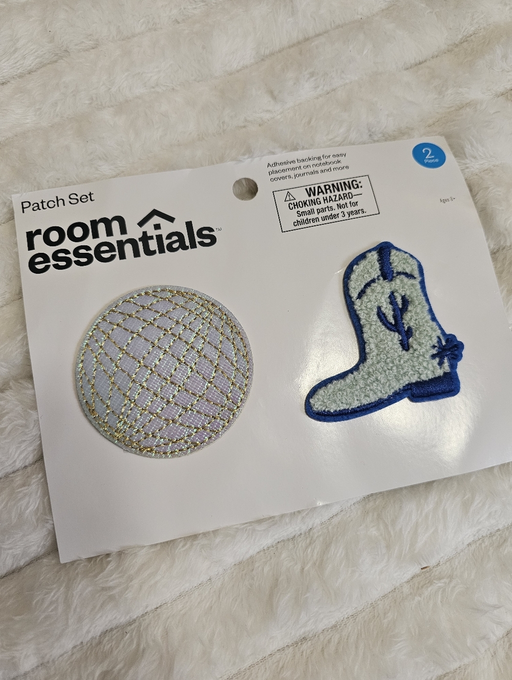 2 Pack Fun Patch Set